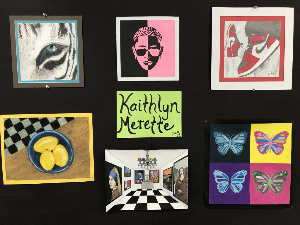 Kaithlyn Merette artwork display
