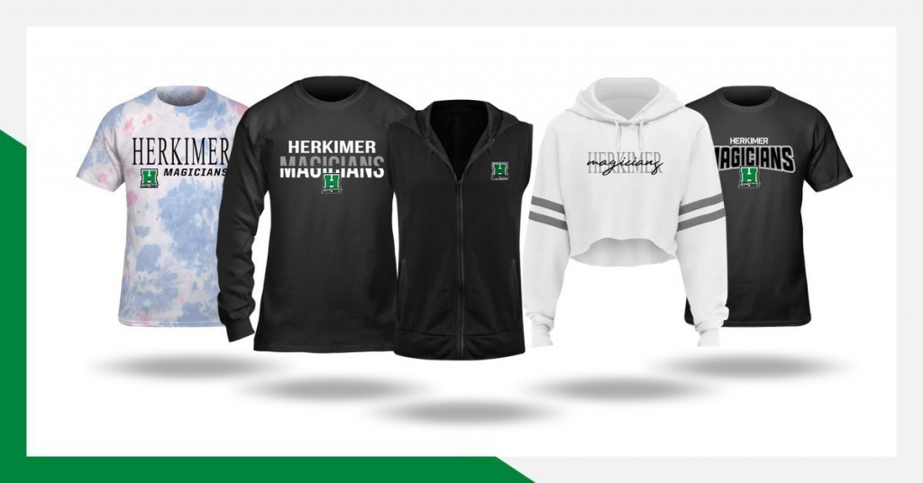 Herkimer Magicians clothing items available through fundraiser