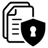 Data Privacy Icon 1 in black