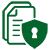 Data Privacy Icon 1 in dark green
