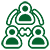 Data Privacy Icon 3 in dark green