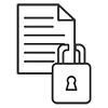 Data Privacy Icon 5 in black