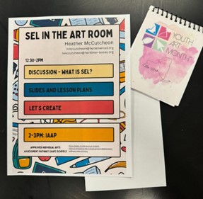SEL in the art room materials for art workshop