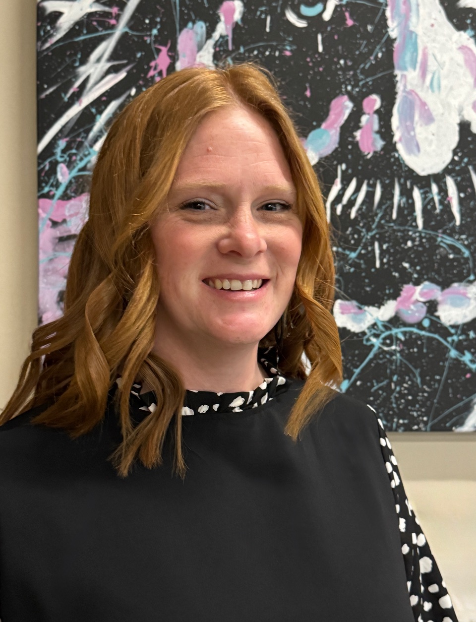 April 2025 High School Teacher of the Month Heather McCutcheon