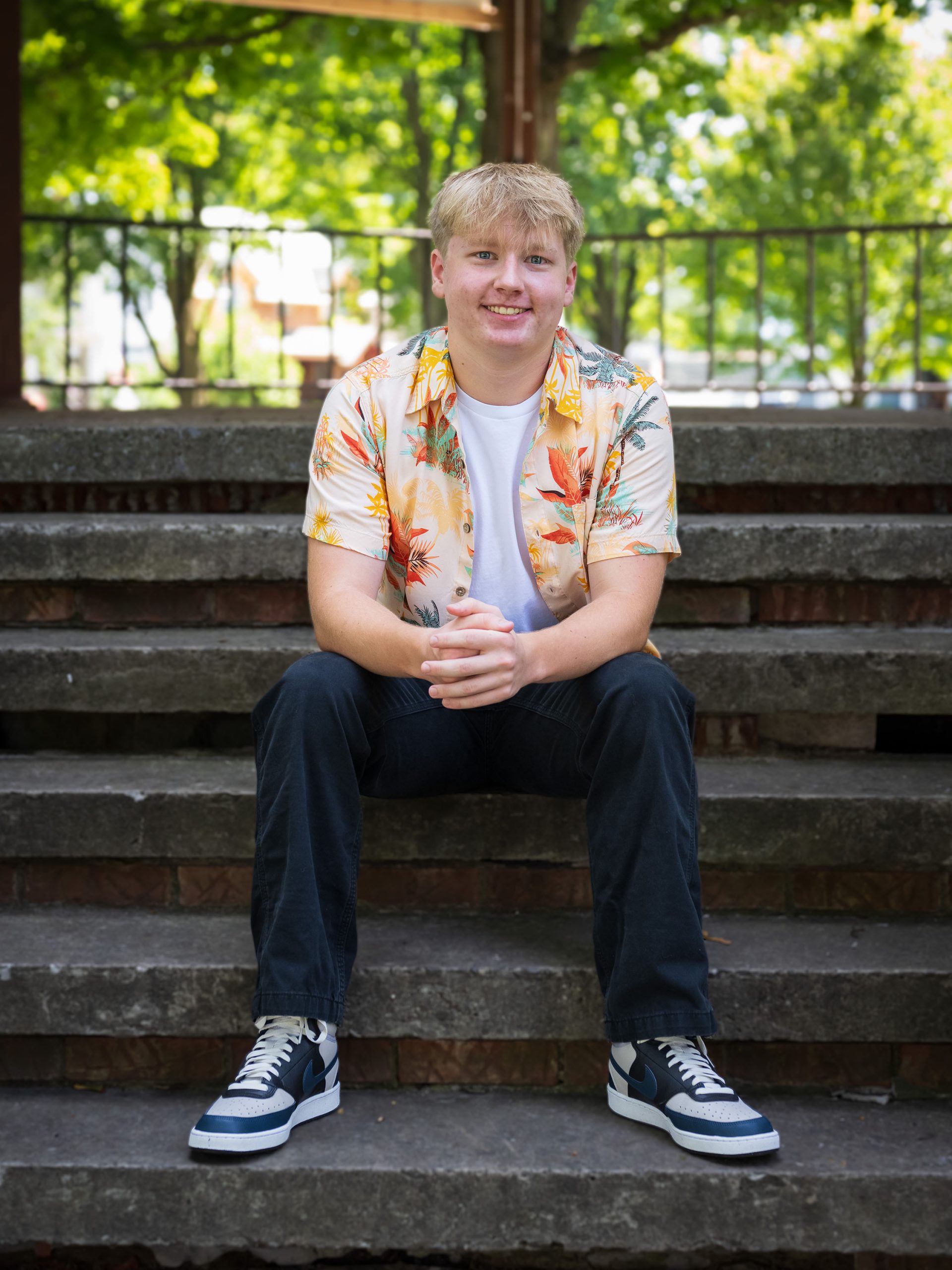 Class of 2025 salutatorian Brian Flint